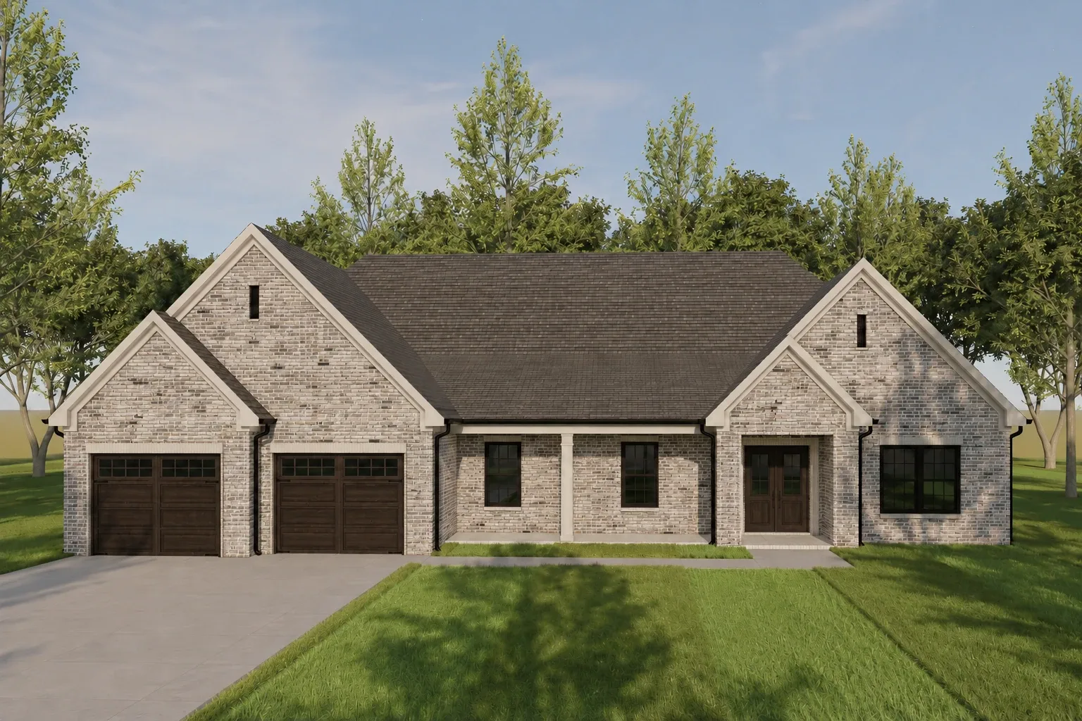 2215 Holly Brook Cove exterior, built by Ballard Construction