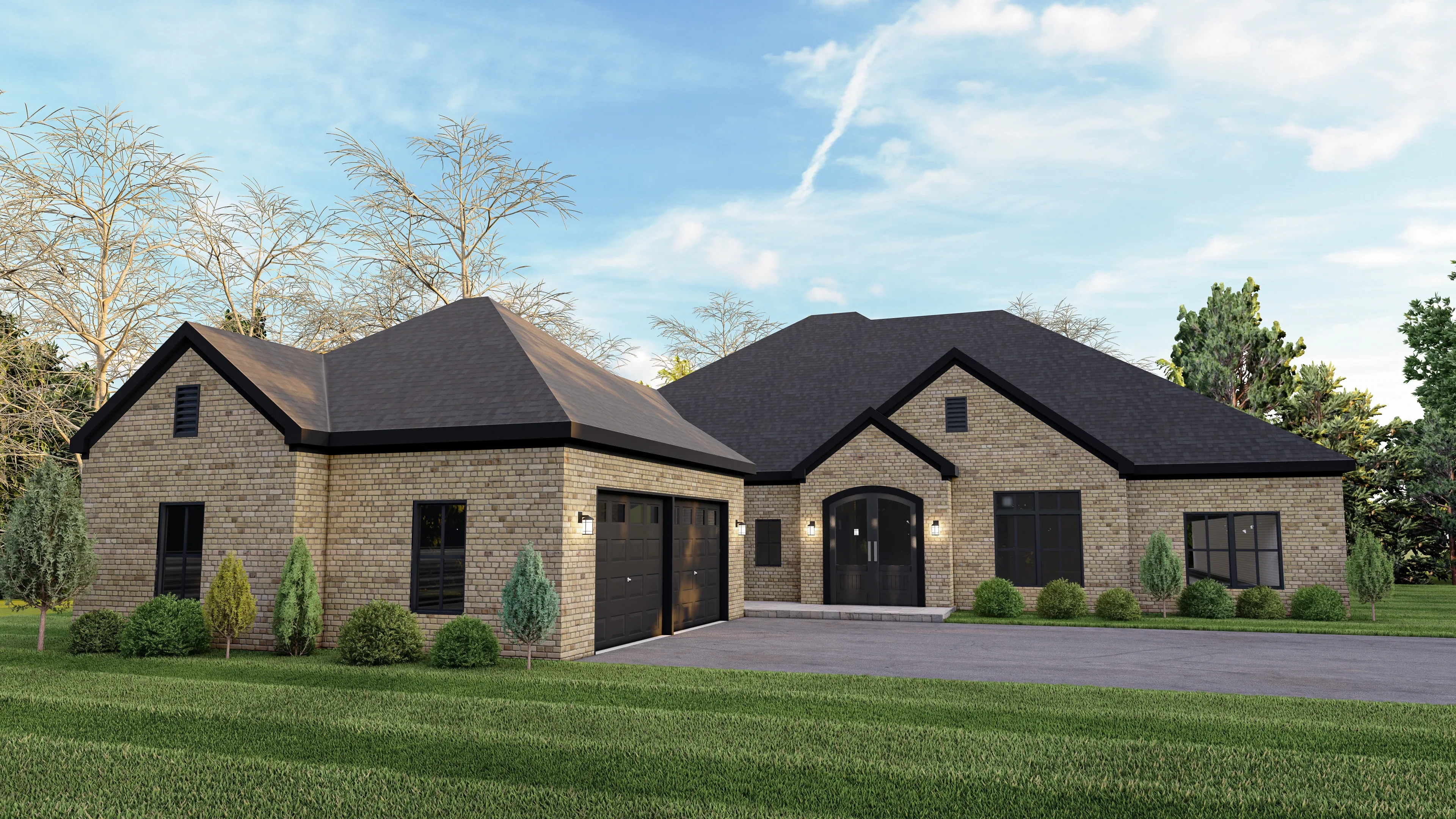 4710 North Glacier Point exterior, built by JMJ Custom Homes