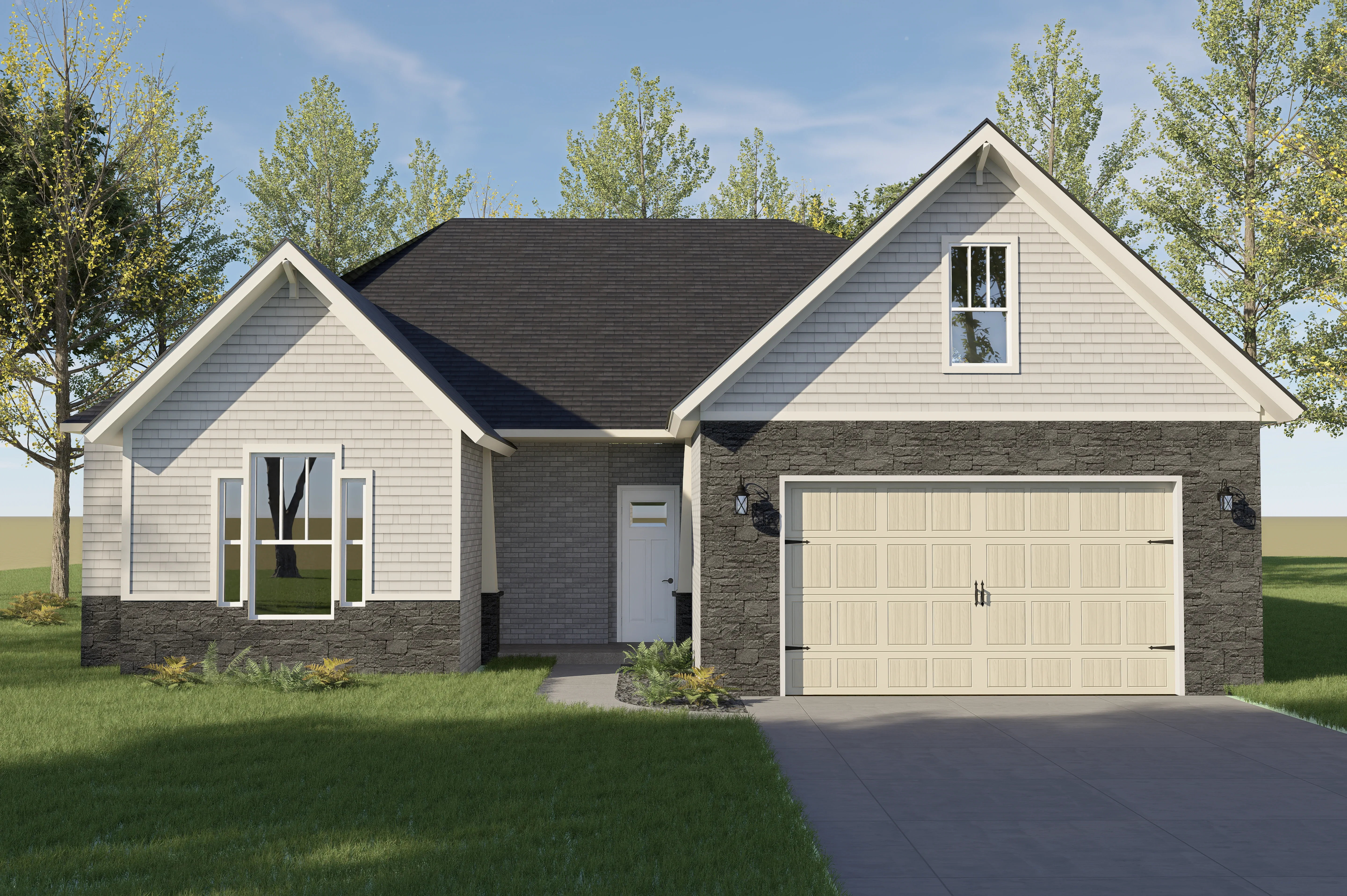 5666 Locust Ln exterior, built by KSB Living