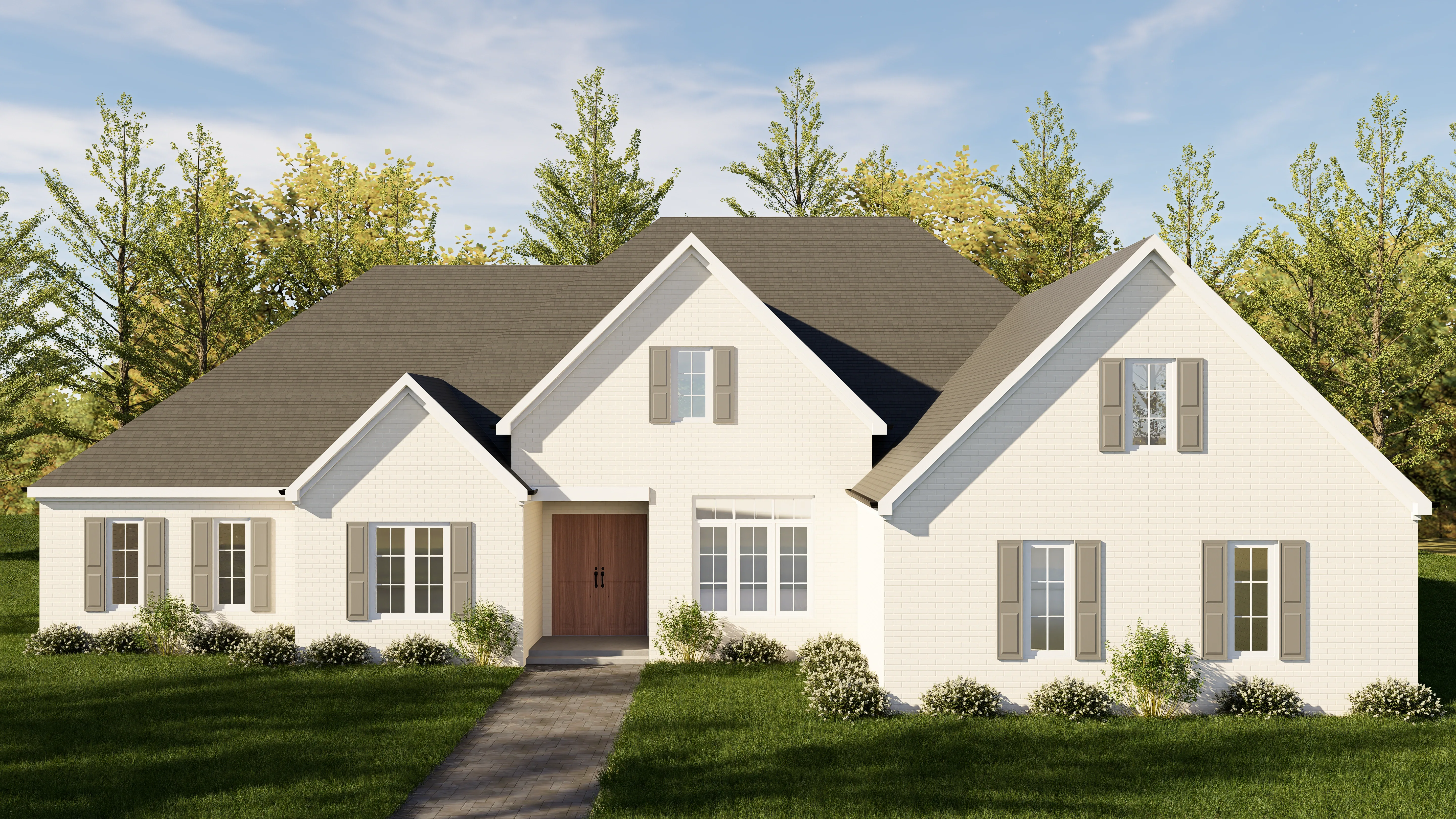 6050 Aspen Blvd. exterior, built by JMJ Custom Homes